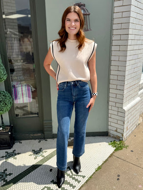 Falling for You Knit Top