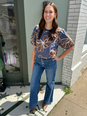 The Amber Bouquet Blouse