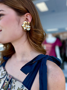 Golden Hour Garden Midi Dress