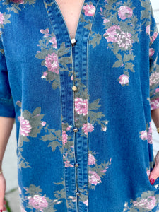 The Country Rose Denim Dress