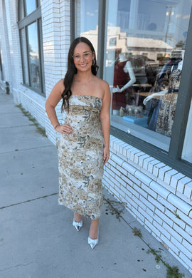 The Izzy Luxe Midi Dress