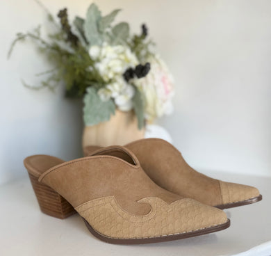 Sunset Trail Mule Heel