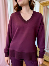 Load image into Gallery viewer, The Plum Luxe Sweater