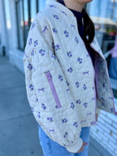 Load image into Gallery viewer, Blossom &amp; Bow Jacket - Lavender
