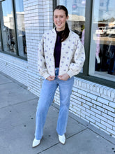 Load image into Gallery viewer, Blossom &amp; Bow Jacket - Lavender