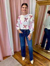 Load image into Gallery viewer, Pretty in Pink Bows Sweatshirt