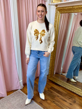 Load image into Gallery viewer, Tied With a Bow Sweater