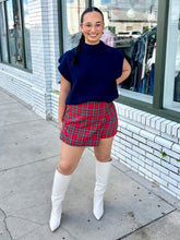 Load image into Gallery viewer, Holly Days Skort