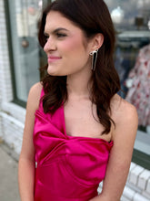Load image into Gallery viewer, Pretty in Pink Bow Detail Mini Dress