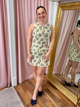 Load image into Gallery viewer, Blue Gardens Tapestry Dress