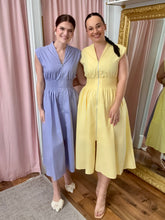 Load image into Gallery viewer, Blue Skies Ahead Midi Dress - Blue