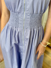 Load image into Gallery viewer, Blue Skies Ahead Midi Dress - Blue