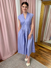 Load image into Gallery viewer, Blue Skies Ahead Midi Dress - Blue