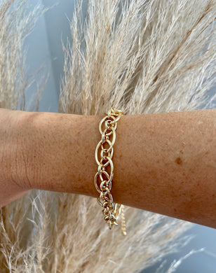 Multi Chain Link Bracelet