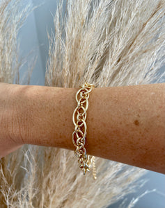 Multi Chain Link Bracelet