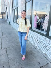 Load image into Gallery viewer, Sunny Side Peplum Top