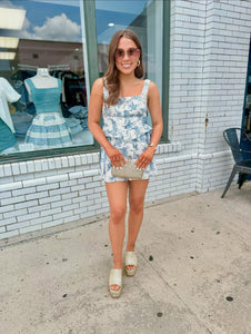 Forget Me Not Two-Piece Set