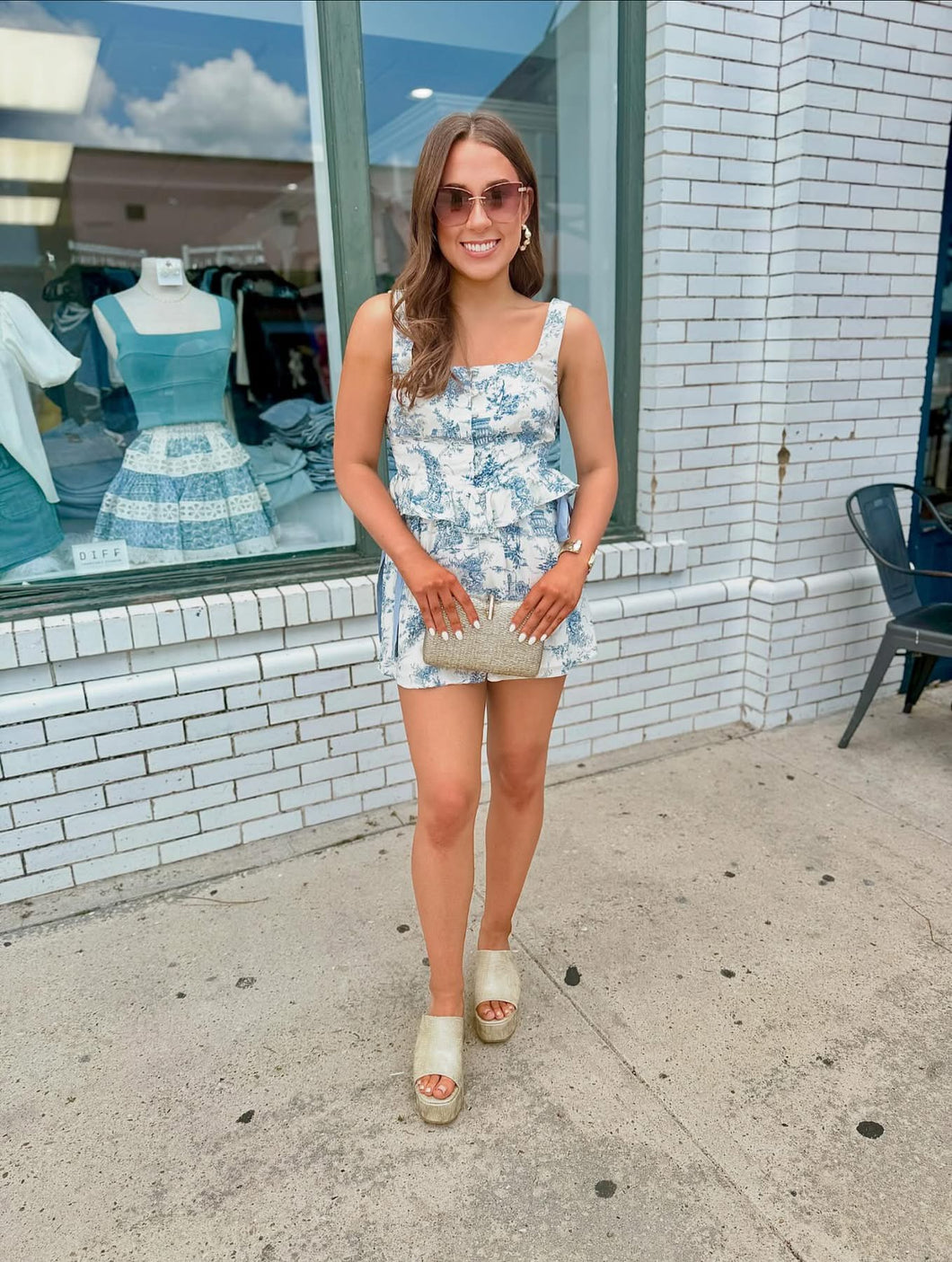 Forget Me Not Two-Piece Set