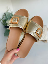 Load image into Gallery viewer, Understated Adventures Gold Slides