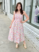 Load image into Gallery viewer, Blooming Daydreams Midi Dress