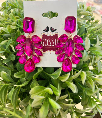 Hot Pink Showstopper Earrings