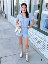 Load image into Gallery viewer, Denim and Done Romper