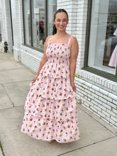 Load image into Gallery viewer, Petal Cascade Maxi Dress