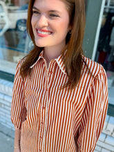 Load image into Gallery viewer, Pumpkin Spice Shirt Dress