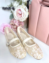 Load image into Gallery viewer, The Ivory Meadow Ballet Flat