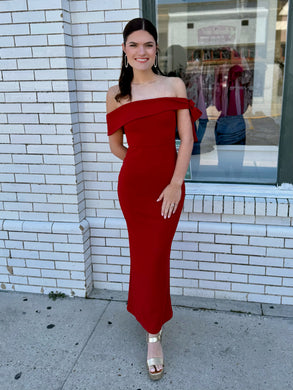 Cherry Kiss Midi Dress