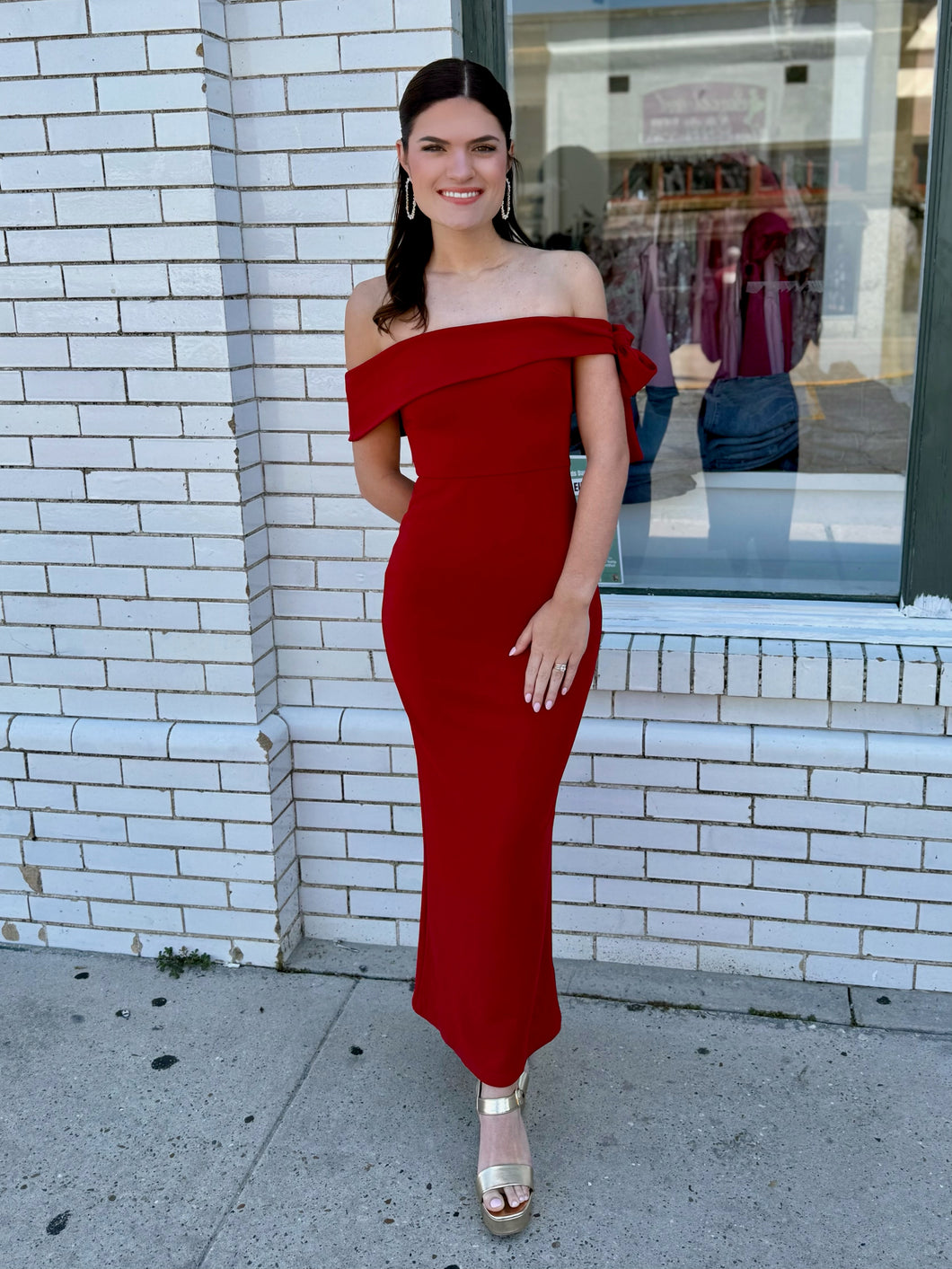 Cherry Kiss Midi Dress