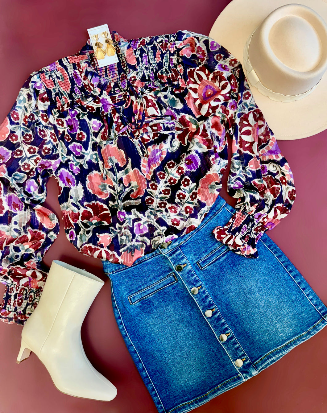 The Everly Bloom Long Sleeve