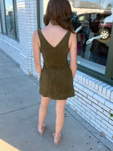 Load image into Gallery viewer, The Wild Olive Mini Dress