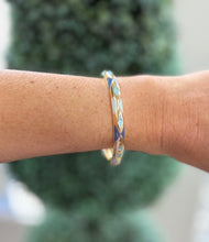 Load image into Gallery viewer, Floral/ Abstract Gold Bangles-Small