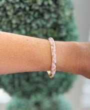 Load image into Gallery viewer, Floral/ Abstract Gold Bangles-Small