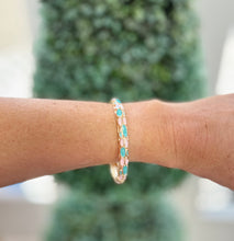 Load image into Gallery viewer, Floral/ Abstract Gold Bangles-Small