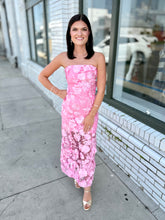 Load image into Gallery viewer, The Peony Kiss Midi Dress