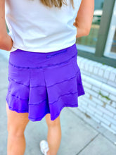 Load image into Gallery viewer, First Serve Skort-Purple