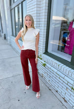 Load image into Gallery viewer, The Cranberry Chic Wide Leg