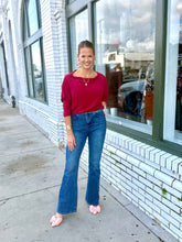 Load image into Gallery viewer, The Wine &amp; Dine Top - Cranberry