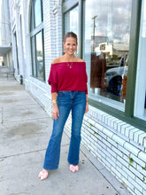 Load image into Gallery viewer, The Wine &amp; Dine Top - Cranberry