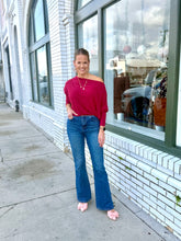 Load image into Gallery viewer, The Wine &amp; Dine Top - Cranberry