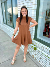 Load image into Gallery viewer, The Golden Canyon Suede Dress