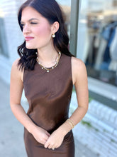 Load image into Gallery viewer, A Warm Embrace Satin Midi
