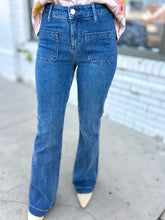 Load image into Gallery viewer, The Florence Patch Pocket Bootcut Denim