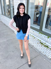 Load image into Gallery viewer, A Little Lovely Knit Vest-Black