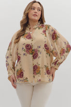 Load image into Gallery viewer, Ivory Meadow Long Sleeve Top