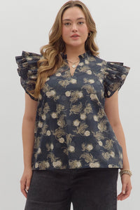 Midnight Garden Top