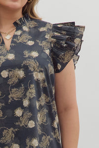 Midnight Garden Top