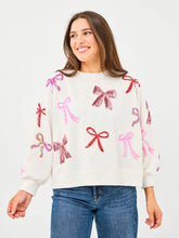Load image into Gallery viewer, Pretty in Pink Bows Sweatshirt